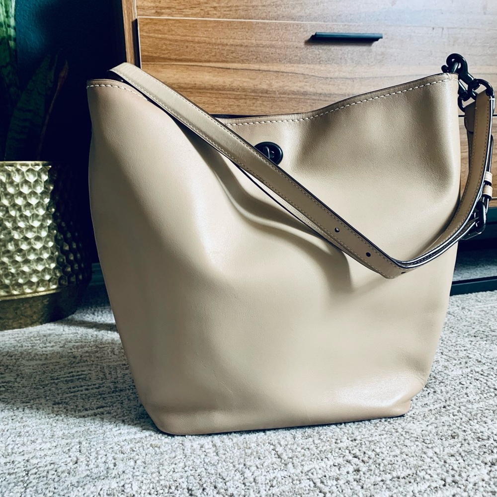 Coach 1941 Glovetanned Leather Shoulder or Crossbody Bag in Beachwood